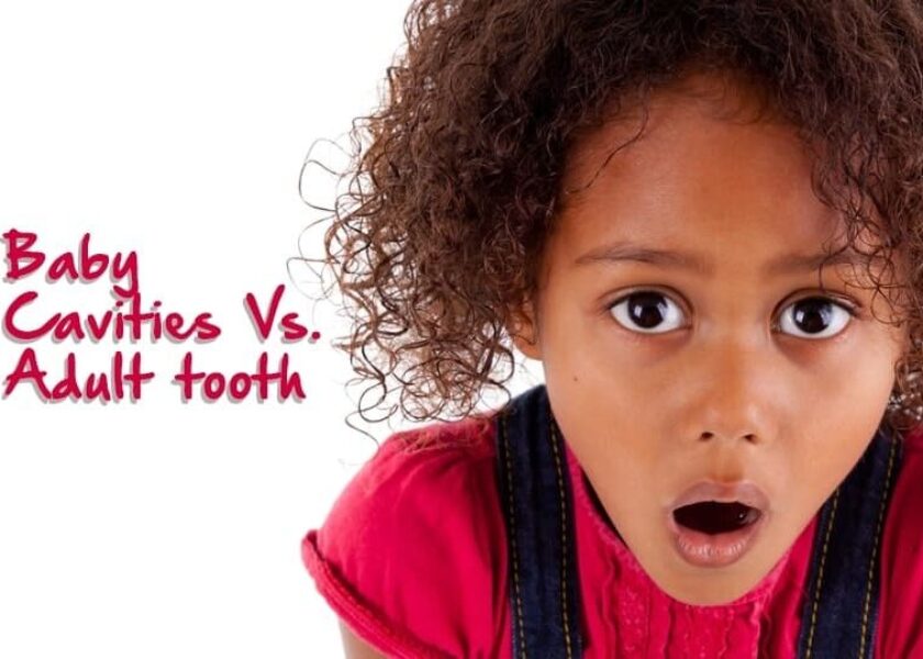 How baby cavities affect adult permanent teeth
