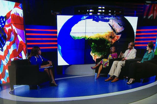 Dr Joyce Gitangu on the Kenya on the Rise TV show on DSTV, 6TH GES Nairobi 2015, co-hosted by U.S. President Barack Obama